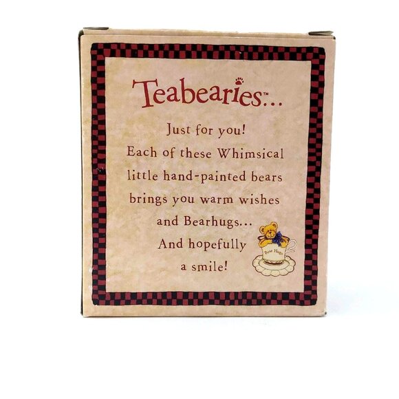 Boyds Teabearies Smiley Teabearie 24301 Bee Happy Teabearie in a Teacup Retired - Picture 10 of 10